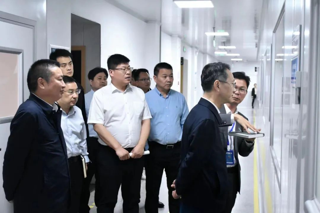义乌市委向导莅临义乌芯能考察调研_深圳芯能半导体手艺有限公司